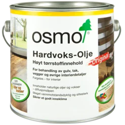 Hardvoksolje 0,375l 3032 silkematt