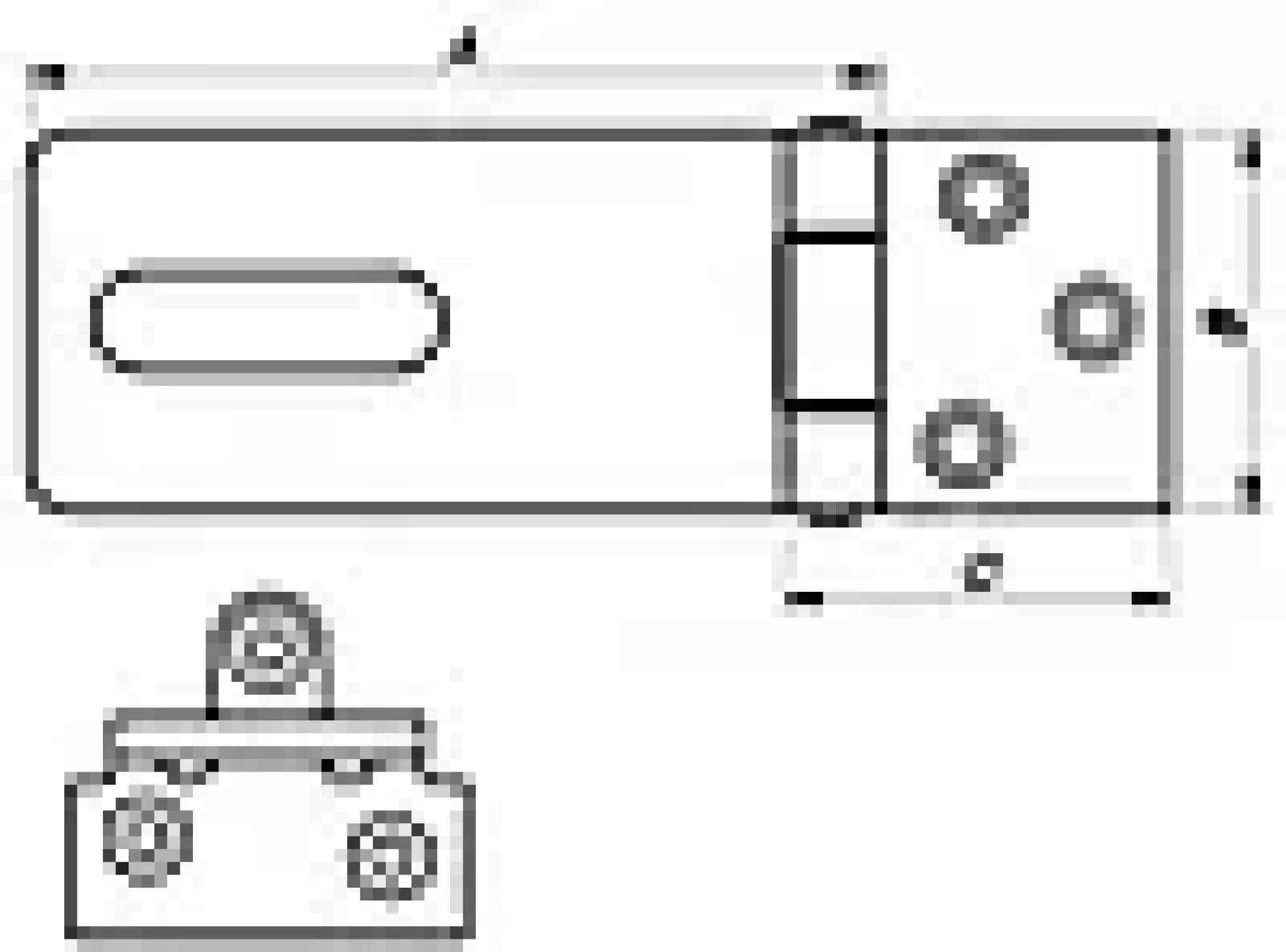 HASP 5320 HENGELÅS GALVANISERT 85MM