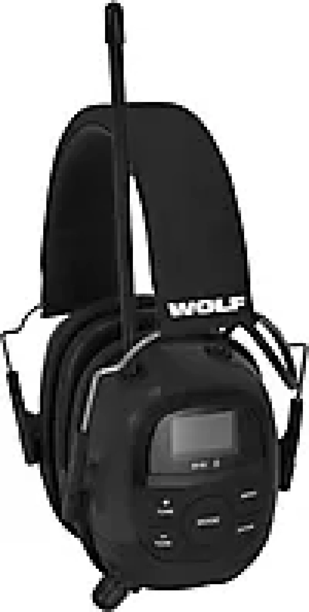 Headset Pro med bluetooth,DAB+, FM, Skjerm og mikrofon