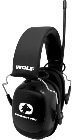 Headset Pro med bluetooth,DAB+, FM, Skjerm og mikrofon