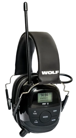 Headset Pro med bluetooth,DAB+, FM, Skjerm og mikrofon