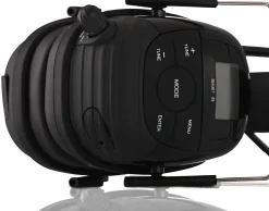Headset Pro med bluetooth,DAB+, FM, Skjerm og mikrofon