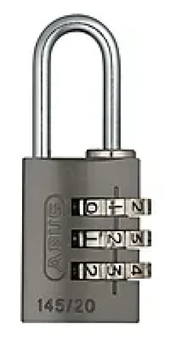Hengelås 145/20 TITAN med 3-sifret kode