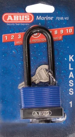 Hengelås 70IB/45 HB 63 aqua safe FG godkjent klasse 1