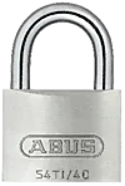 Hengelås 54TI/40 Tiatalium spesial aluminium