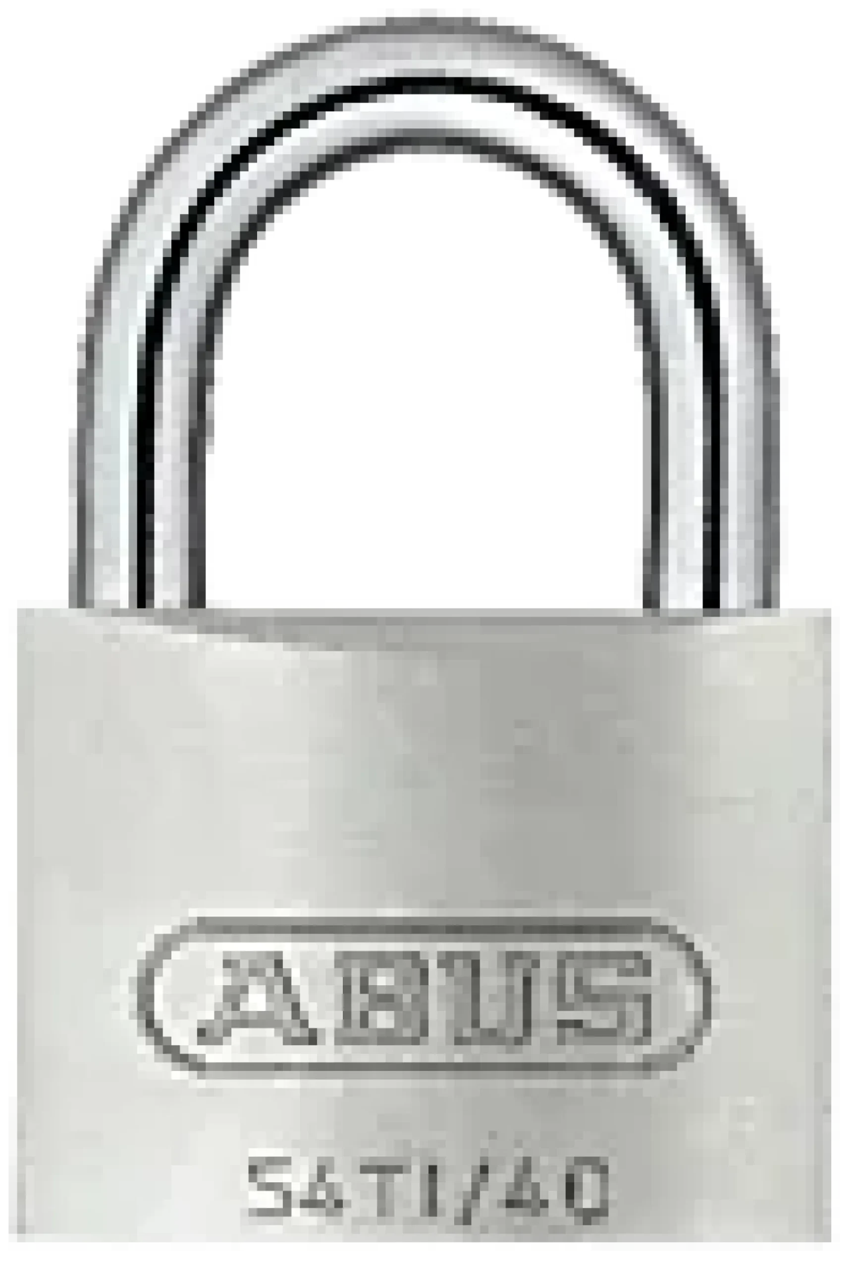 Hengelås 54TI/40 Tiatalium spesial aluminium