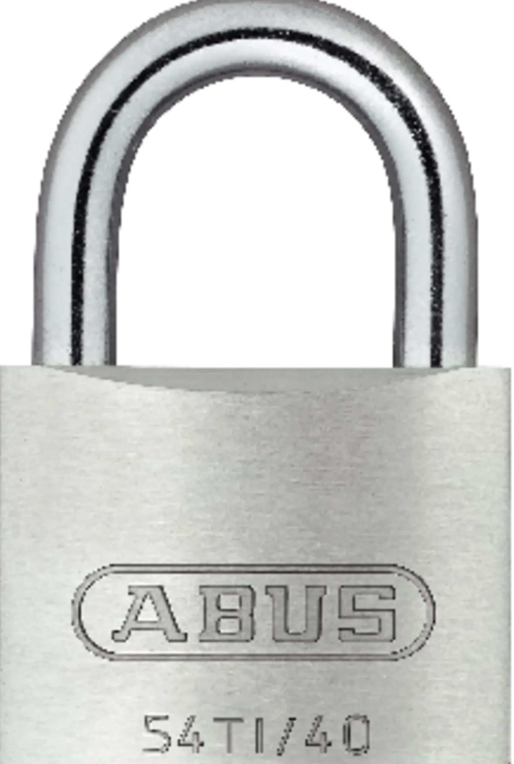 Hengelås 54TI/40 Tiatalium spesial aluminium