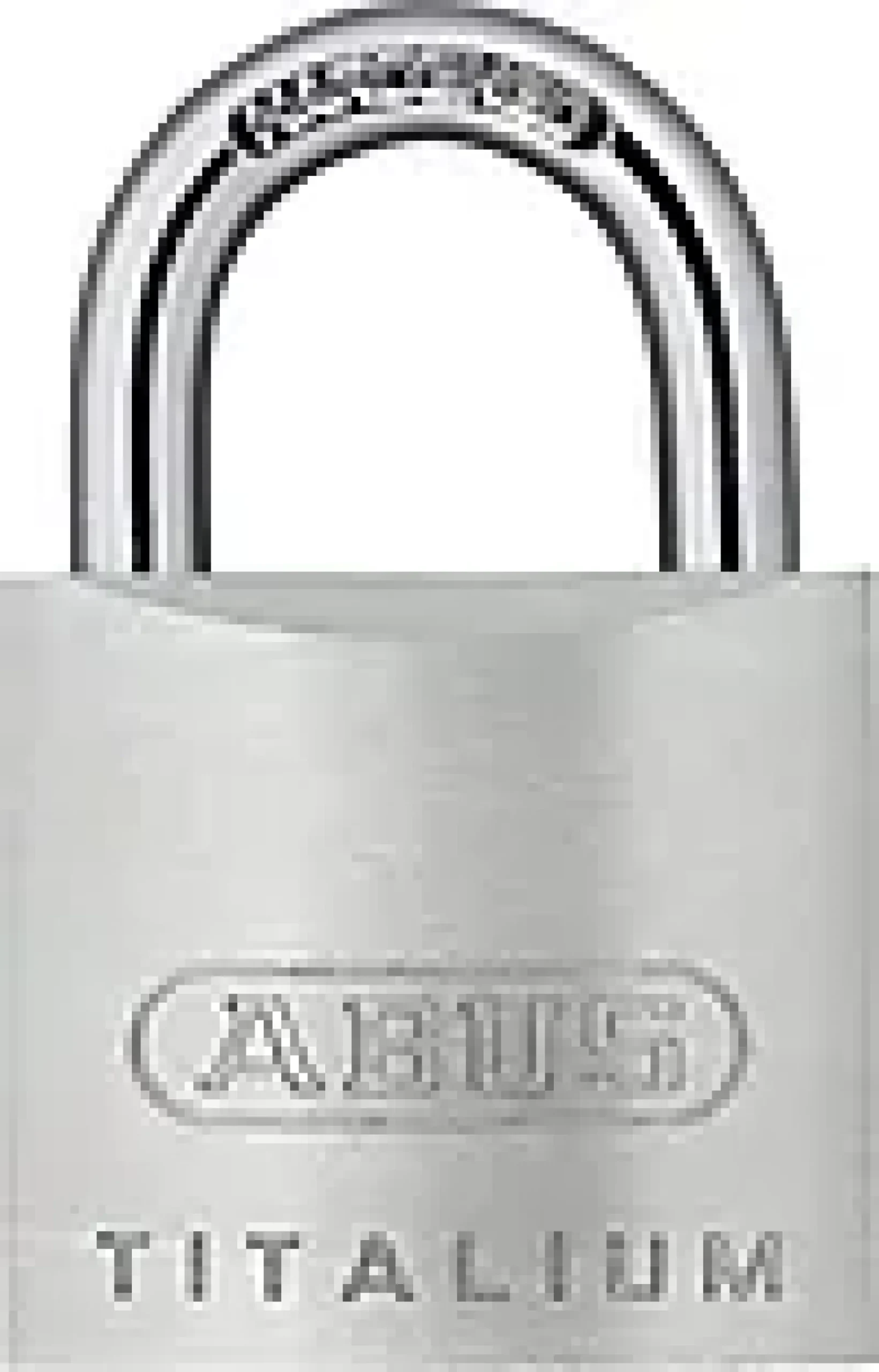 Hengelås 54TI/40 Tiatalium spesial aluminium