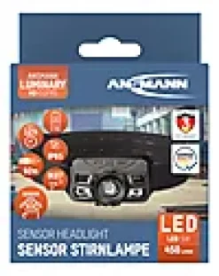 Hodelykt led oppladbar med bevegelsessensor 450lm