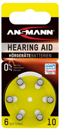 Hørebatteri Type 10 6pk