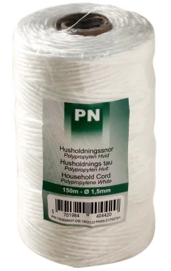 HUSHOLDNINGS TAU AV POLYPROPYLEN Ø1,5/150M