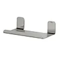 Hylle liten 18cm dobbeltsidig tape colar krom