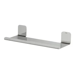 Hylle stor 30cm dobbeltsidig tape colar krom