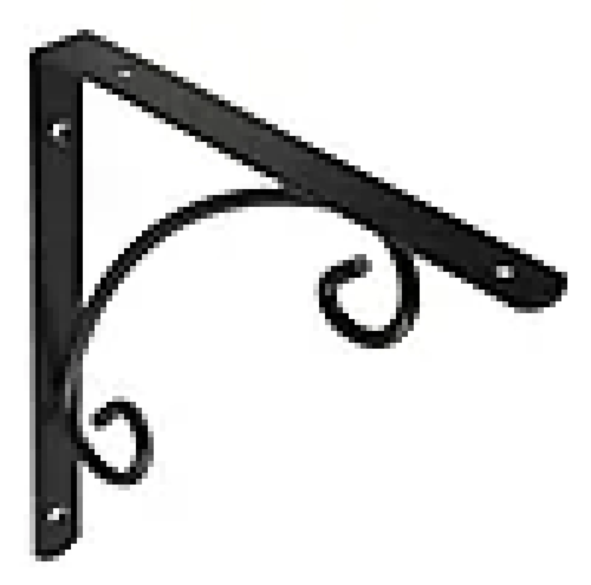 Hyllevinkel Denver 200x200mm