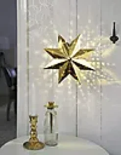 Julestjerne klassisk messing