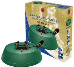 Juletrefot med pedal Berlin Aqua 39cm