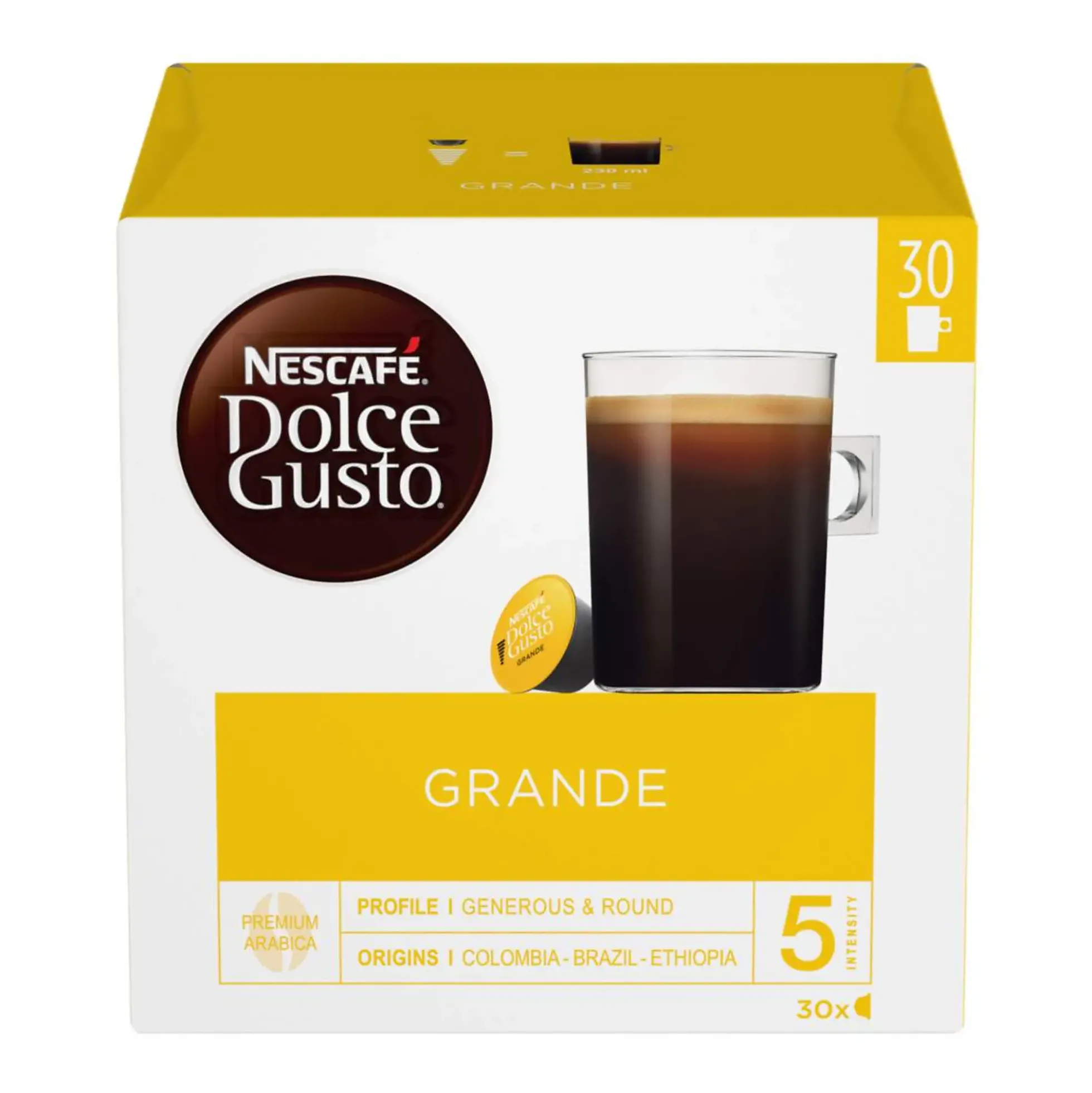 Kaffekapsel Grande loyalty pack 30stk