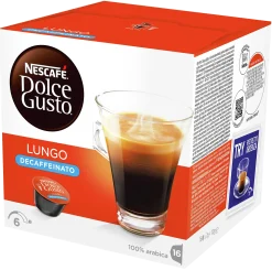 Kaffekapsel Lungo koffeinfri 16stk