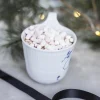 Kakaobombe med melkesjokolade og marshmallows
