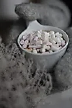Kakaobombe med melkesjokolade og marshmallows