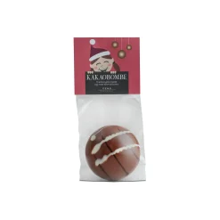 Kakaobombe med melkesjokolade og marshmallows