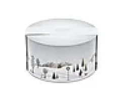 Kakebokssett Vinter Arctic Ice/Woodrose Metal 22x12/20x10cm