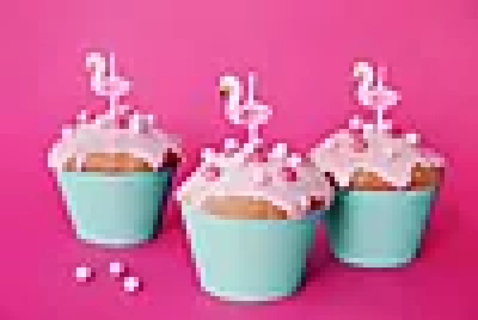 Kakelys Flamingo 3cm 5stk
