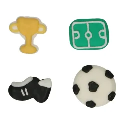 Kakepynt fotball 8stk