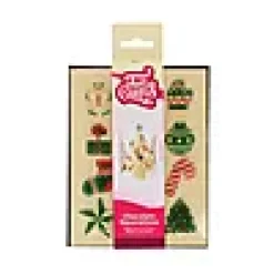 Kakepynt Sjokolade Julefigurer 12stk