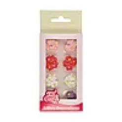 Kakepynt spiselig miniblomster 32stk
