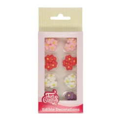 Kakepynt spiselig miniblomster 32stk