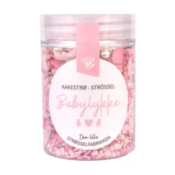 Kakestrø Baby Rosa Babylykke 85g