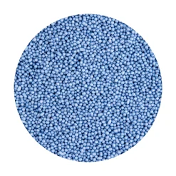 Kakestrø Miniperler Blå Indigo 1mm 90g