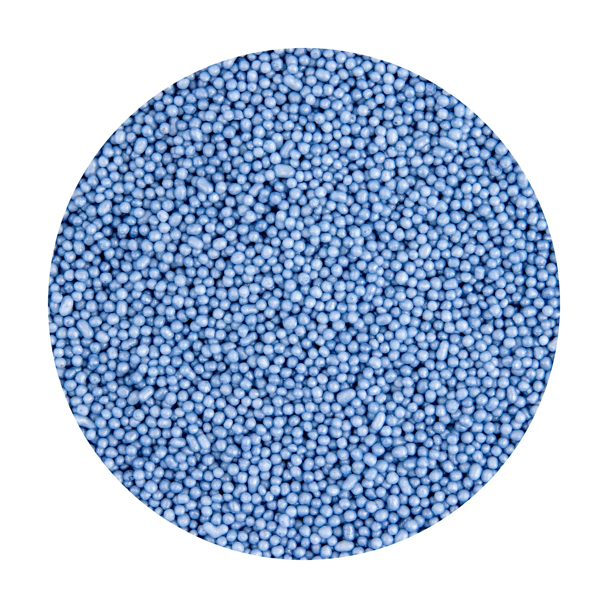 Kakestrø Miniperler Blå Indigo 1mm 90g