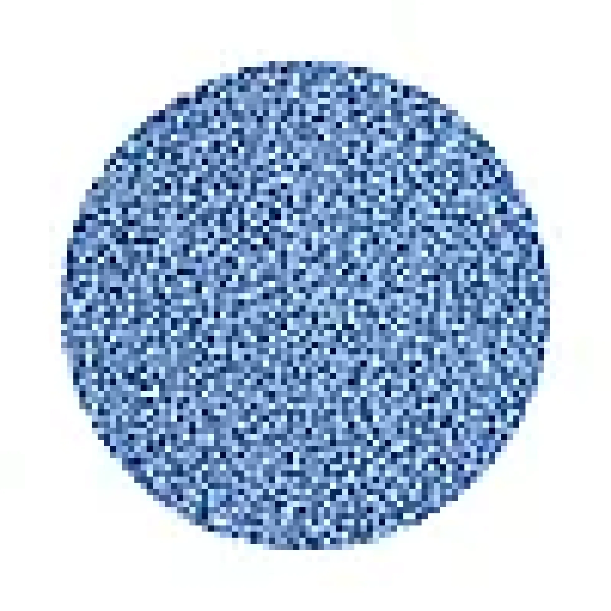 Kakestrø Miniperler Blå Indigo 1mm 90g