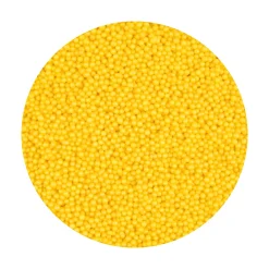 Kakestrø miniperler gul 90g