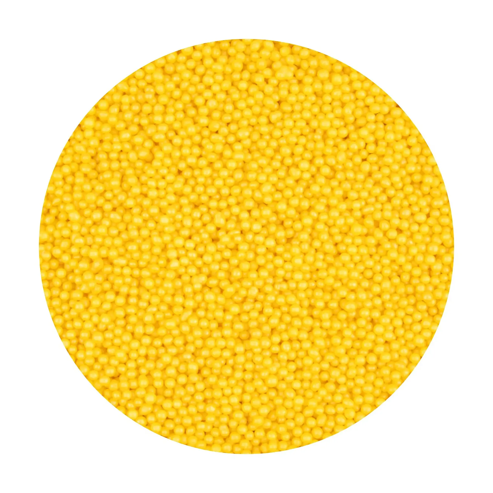 Kakestrø miniperler gul 90g