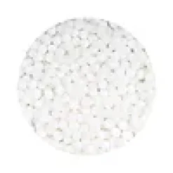 Kakestrø Perler Hvit 90g