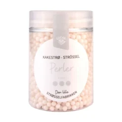Kakestrø Perler Hvit Perlemor 90g