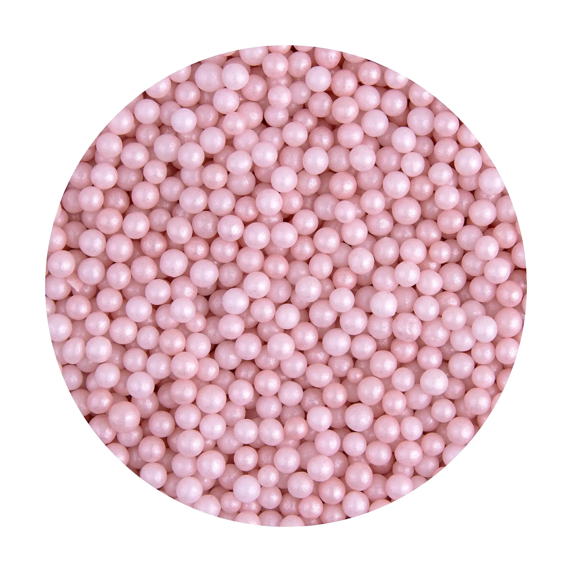 Kakestrø Perler Rosa Pastell 90g