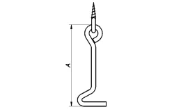 Kastekrok 3402 GZ 100mm