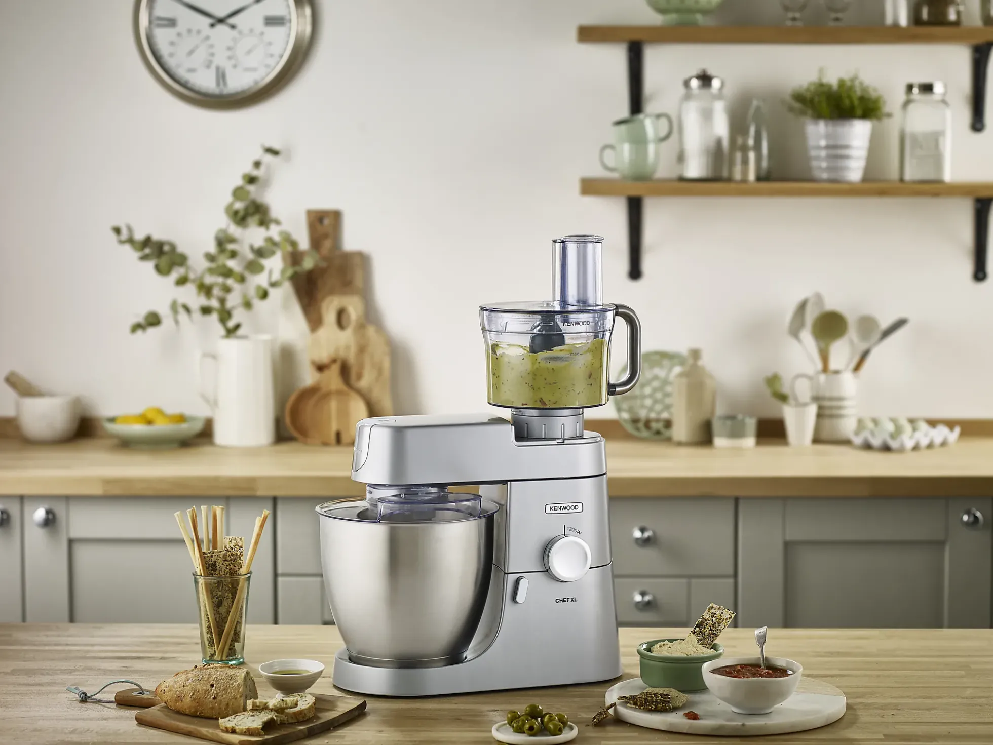 KJØKKENMASKIN CHEF XL KVL4170S 1200W