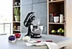 KJØKKENMASKIN SORT 4,8L ARTISAN MED VIPPEHODE