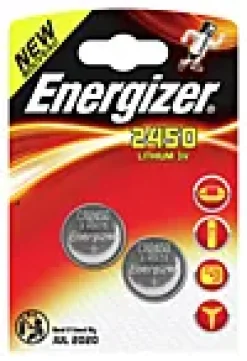 Knappcellebatteri CR2450 3V Lithium 2stk