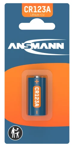 Knappcellebatteri CR123A