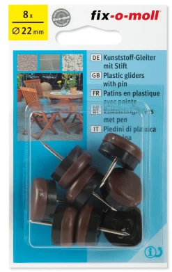 KNOTT FOR STOL-BORDBEN,MOT RIPER,STØY.TEPPE,HARDE,VÅTE GULV