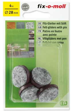 KNOTT FOR STOL-BORDBEN,MOT RIPER,STØY.TEPPE,HARDE GULV