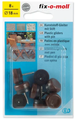 KNOTT FOR STOL-BORDBEN,MOT RIPER,STØY.TEPPE,HARDE,VÅTE GULV