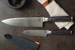 KOKKEKNIV OPAL SANTOKU GRÅ 16,5CM