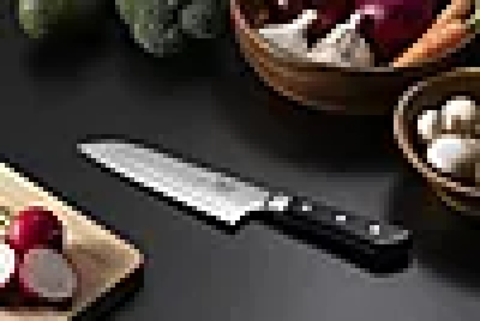 Kokkekniv/Santoku/smidd MSK-65